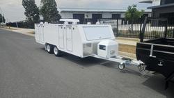 2025 McNeill 8 Berth Dog Trailer