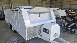 2025 McNeill 8 Berth Dog Trailer