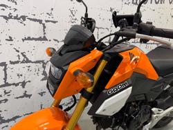 2018 Honda Grom (MSX125) MSX Orange