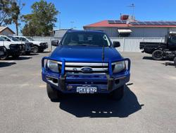 2013 Ford Ranger XLS PX 4X4 Dual Range Aurora Blue