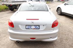 2006 Peugeot 206 CC T1 MY04 Silver
