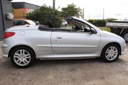 2006 Peugeot 206 CC T1 MY04 Silver