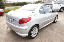2006 Peugeot 206 CC T1 MY04 Silver