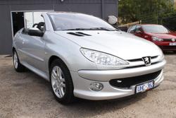2006 Peugeot 206 CC T1 MY04 Silver