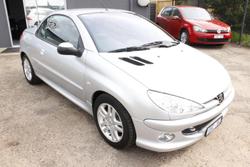 2006 Peugeot 206 CC T1 MY04 Silver