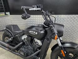2019 INDIAN SCOUT BOBBER THUNDER BLACK BLACK