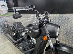 2019 INDIAN SCOUT BOBBER THUNDER BLACK BLACK