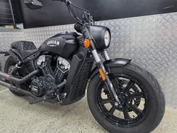 2019 INDIAN SCOUT BOBBER THUNDER BLACK BLACK
