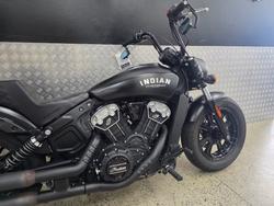 2019 INDIAN SCOUT BOBBER THUNDER BLACK BLACK