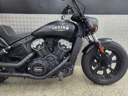 2019 INDIAN SCOUT BOBBER THUNDER BLACK BLACK