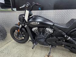 2019 INDIAN SCOUT BOBBER THUNDER BLACK BLACK