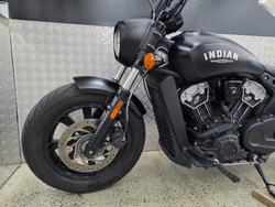 2019 INDIAN SCOUT BOBBER THUNDER BLACK BLACK