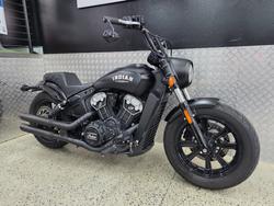 2019 INDIAN SCOUT BOBBER THUNDER BLACK BLACK