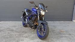 Yamaha 2016 YAMAHA 320CC MT03LAG DEEP PURPLISH BLUE METALIC C