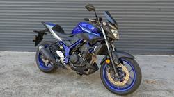 Yamaha 2016 YAMAHA 320CC MT03LAG DEEP PURPLISH BLUE METALIC C