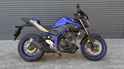 Yamaha 2016 YAMAHA 320CC MT03LAG DEEP PURPLISH BLUE METALIC C