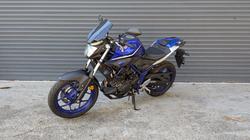 Yamaha 2016 YAMAHA 320CC MT03LAG DEEP PURPLISH BLUE METALIC C