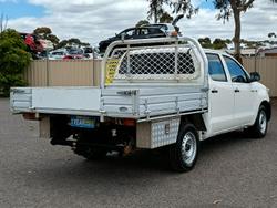 2014 Toyota Hilux Workmate TGN16R MY14 4x2 Glacier White