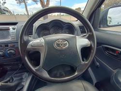 2014 Toyota Hilux Workmate TGN16R MY14 4x2 Glacier White