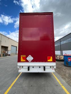2016 Vawdrey 24P Drop Deck Curtainsider Red