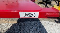 2014 Vawdrey 40' Skeletal Red