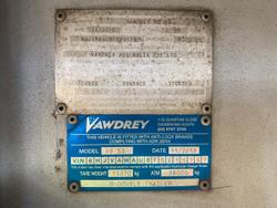 2015 Vawdrey 22P Straight Freezer Van White