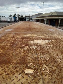 2012 CIMC 22 Pallet Flat Deck Semi Trailer **Twistlocks/Roadtrain**