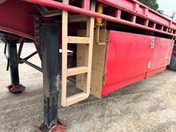 2012 CIMC 22 Pallet Flat Deck Semi Trailer **Twistlocks/Roadtrain**