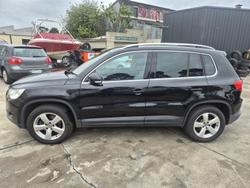 2011 Volkswagen Tiguan 147TSI 5N MY11 Four Wheel Drive Deep Black