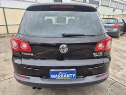2011 Volkswagen Tiguan 147TSI 5N MY11 Four Wheel Drive Deep Black