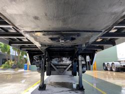 2007 Barker 14.6M Drop Deck/ Hydraulic Mezzanine, Tail Gate 4.6M