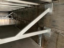 2007 Barker 14.6M Drop Deck/ Hydraulic Mezzanine, Tail Gate 4.6M