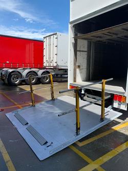 2007 Barker 14.6M Drop Deck/ Hydraulic Mezzanine, Tail Gate 4.6M