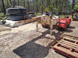 2008 TRT 2X4 Low Loader Dolly White