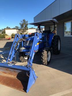 Iseki Tg5570 Rops 60Hp Fel & 4In1 Bkt 417 Hours New Lug Wheels