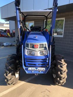 0 Iseki Tg5570 Rops 60Hp Fel & 4In1 Bkt 417 Hours New Lug Wheels Blue