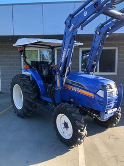 0 Iseki Tg5570 Rops 60Hp Fel & 4In1 Bkt 389 Hours New Lug Wheels Blue