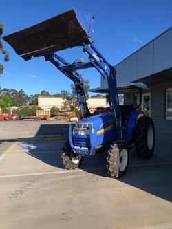 Iseki Tg5570 Rops 60Hp Fel & 4In1 Bkt 417 Hours New Lug Wheels