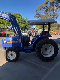 0 Iseki Tg5570 Rops 60Hp Fel & 4In1 Bkt 389 Hours New Lug Wheels Blue