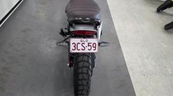 2025 Triumph SCRAMBLER 400 XC Red