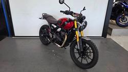 2025 Triumph SCRAMBLER 400 XC Red