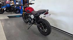 2025 Triumph SCRAMBLER 400 XC Red