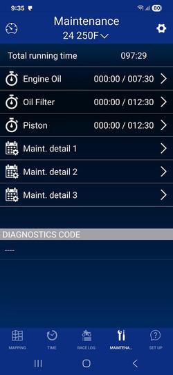 2024 Yamaha YZ250F YZ Blue