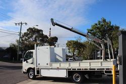 2015 Hino 300 Series 921 WHITE