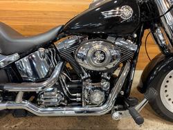 2008 Harley-davidson FLSTF FAT BOY Black
