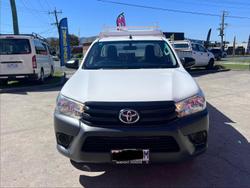 2016 Toyota Hilux Workmate TGN121R 4x2 Glacier White