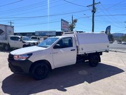 2016 Toyota Hilux Workmate TGN121R 4x2 Glacier White