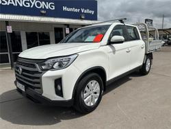 2022 SsangYong Musso ELX Q250 MY22 4X4 Dual Range Grand White