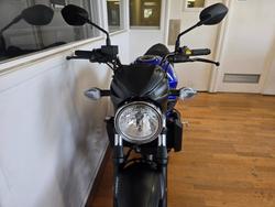 2025 Suzuki SV650 LAMS Blue and black