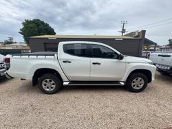 2021 Mitsubishi Triton GLX+ MR MY22 4X4 Dual Range White